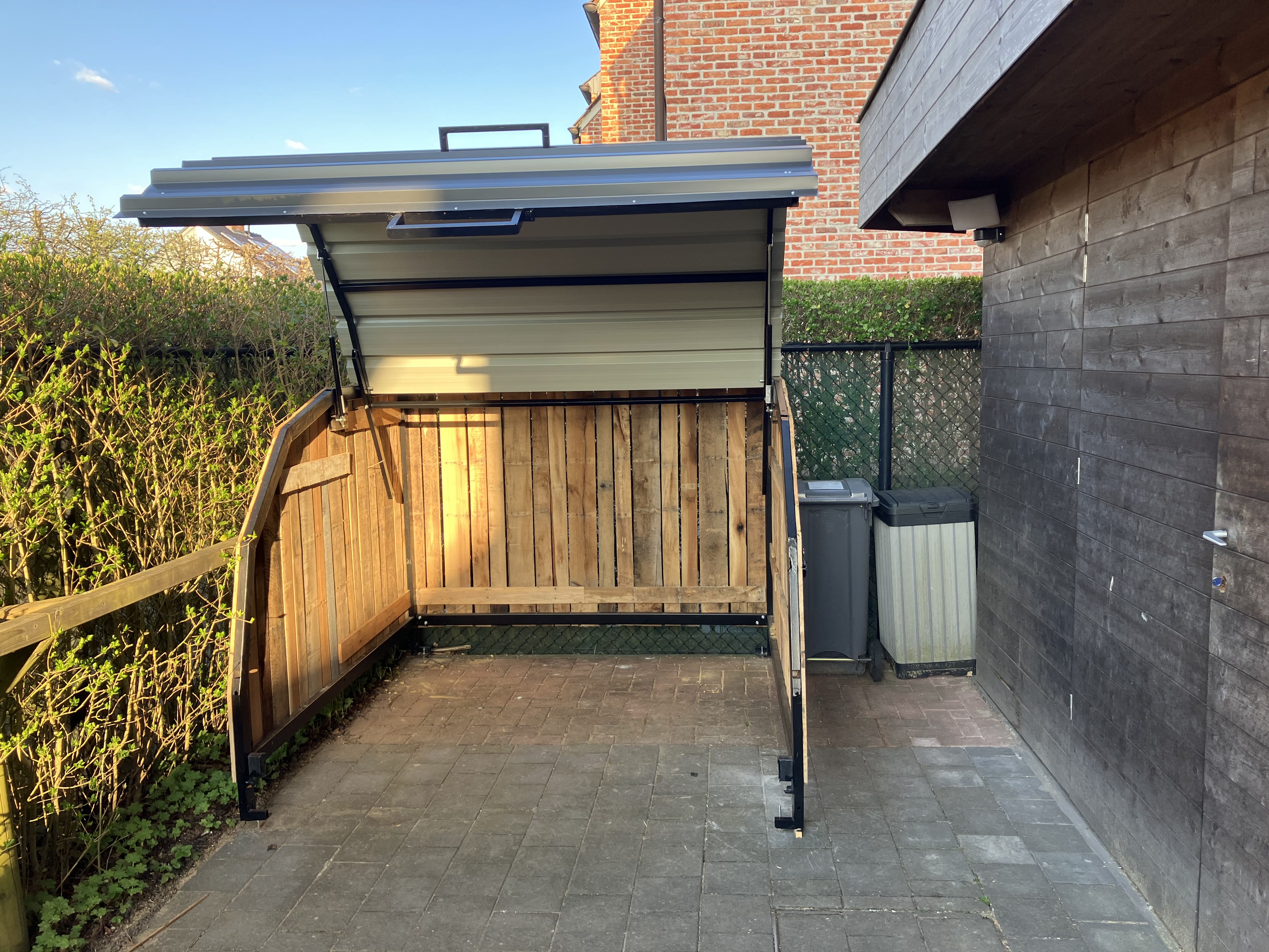 Fietsenberging open