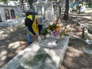 Imagen SSG interviene en panteones del municipio de Irapuato y la región.