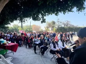 SSG certificó a la comunidad El Caracol de Villagrán como Comunidad Saludable. Imagen SSG certificó a la comunidad El Caracol de Villagrán como Comunidad Saludable.