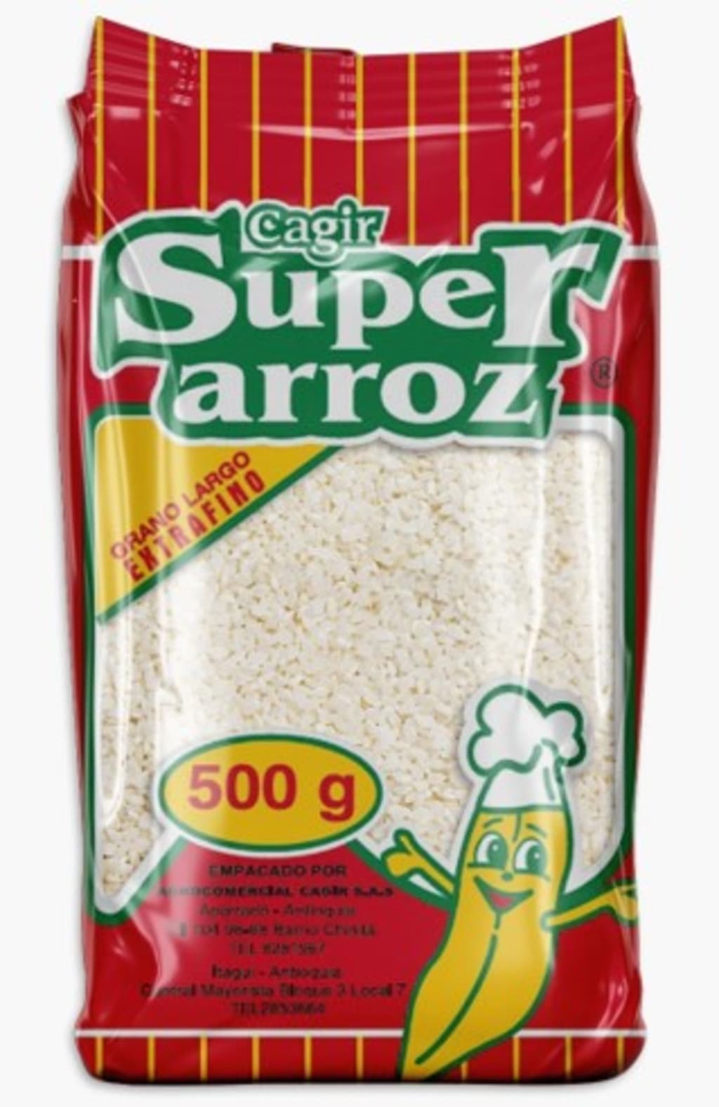 ARROZ SUPER ARROZ 500 GRS