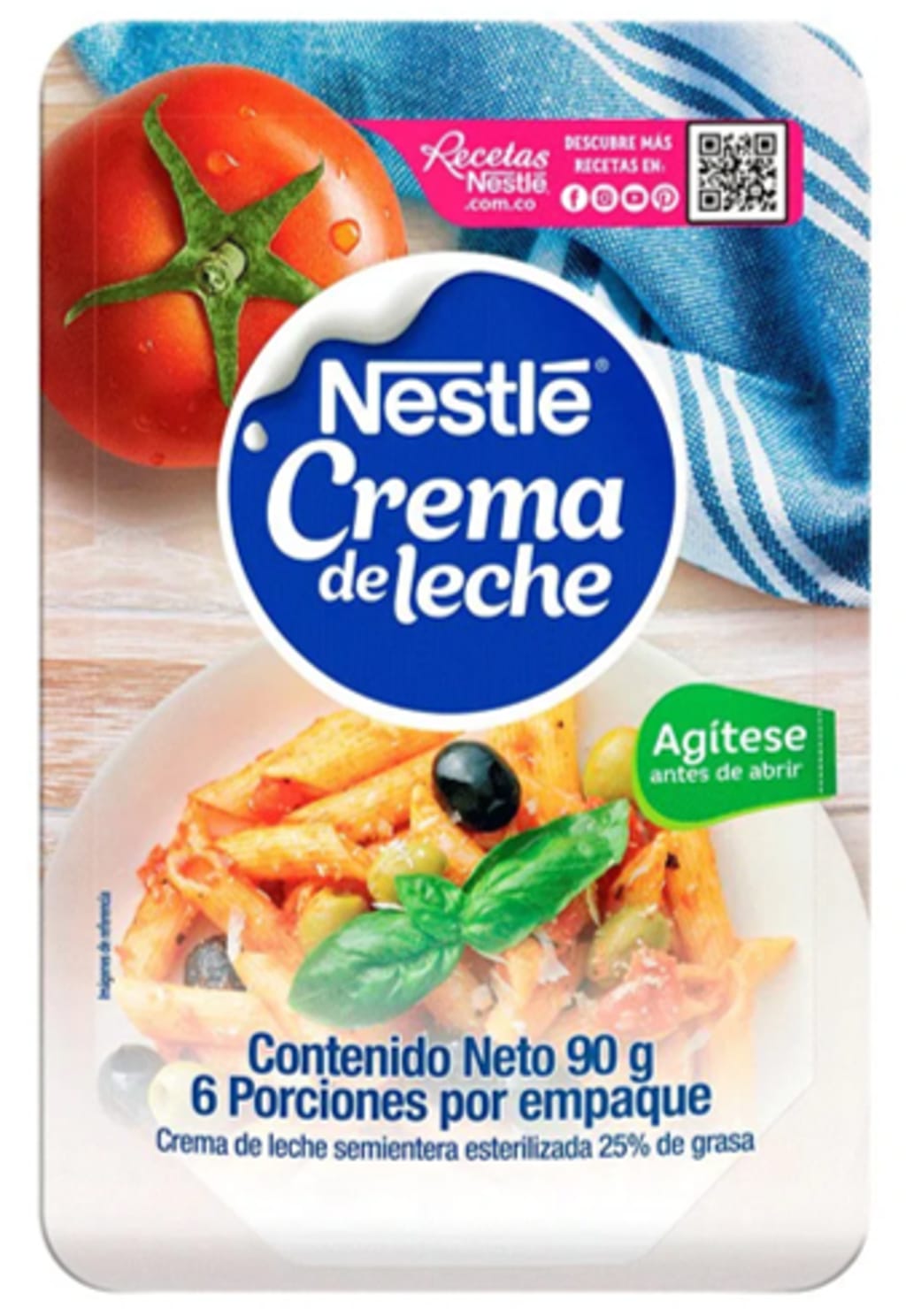CREMA DE LECHE NESTLE DOYPACK 90 GRS x 30
