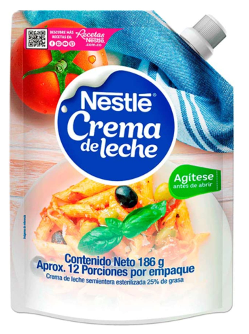 CREMA DE LECHE NESTLE DOYPACK 186 GRS