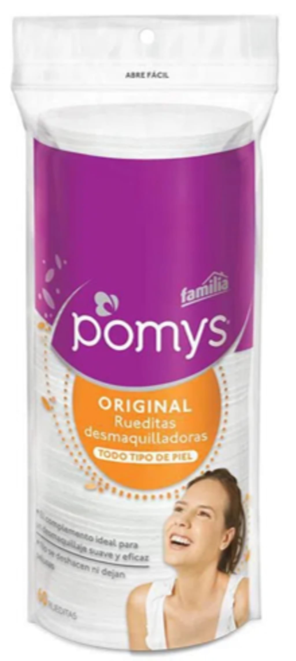 RUEDITAS FACIALES POMYS ORIGINAL 60 UND x 24