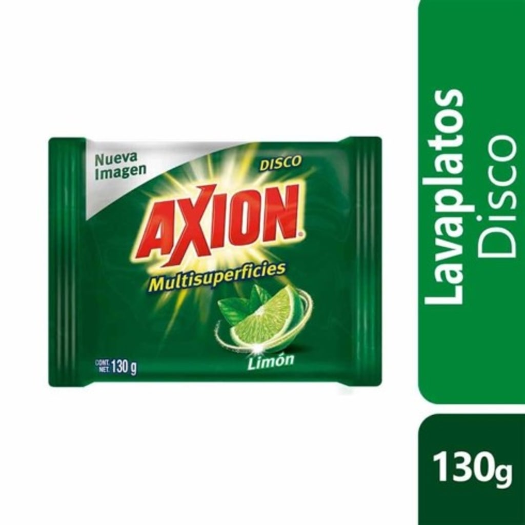 LAVAPLATOS AXION DISCO LIMON 130 GRS