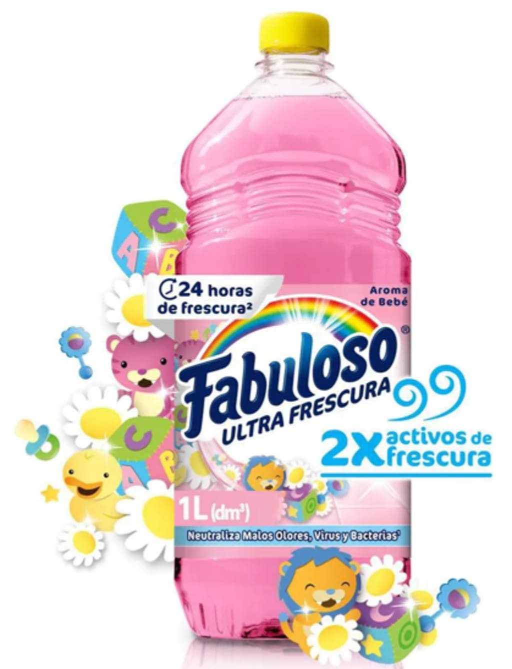 LIMPIADOR FABULOSO BEBE FRASCO 1000 CC