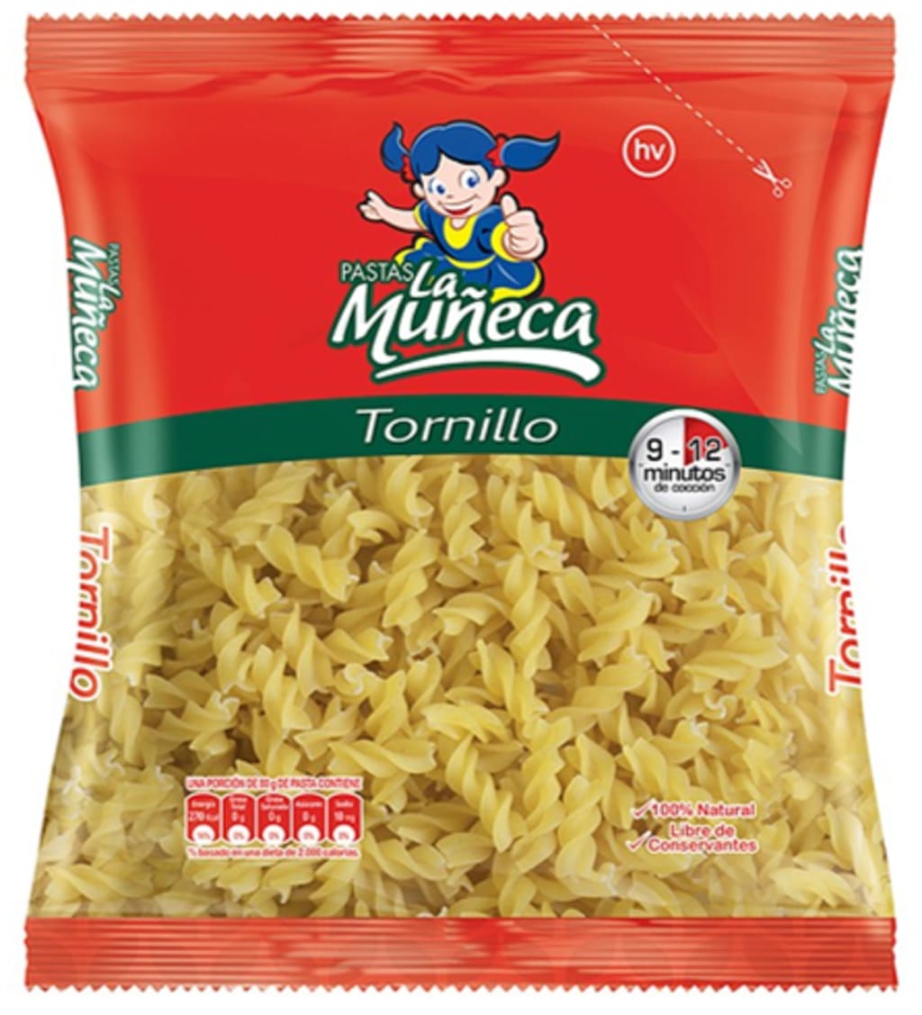 PASTA LA MUÑECA TORNILLOS 250 GRS