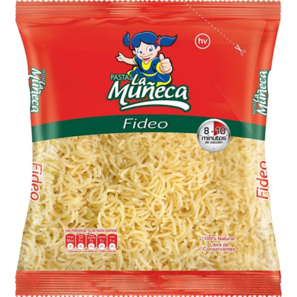 PASTA LA MUÑECA FIDEOS 250 GRS x 24