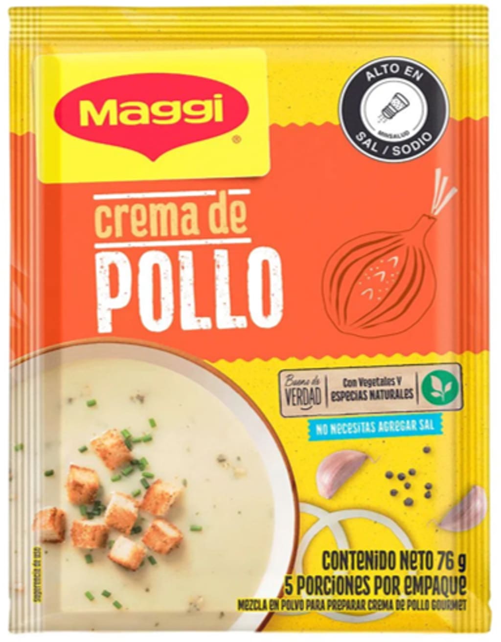 CREMA GOURMET MAGGI POLLO 61 GRS