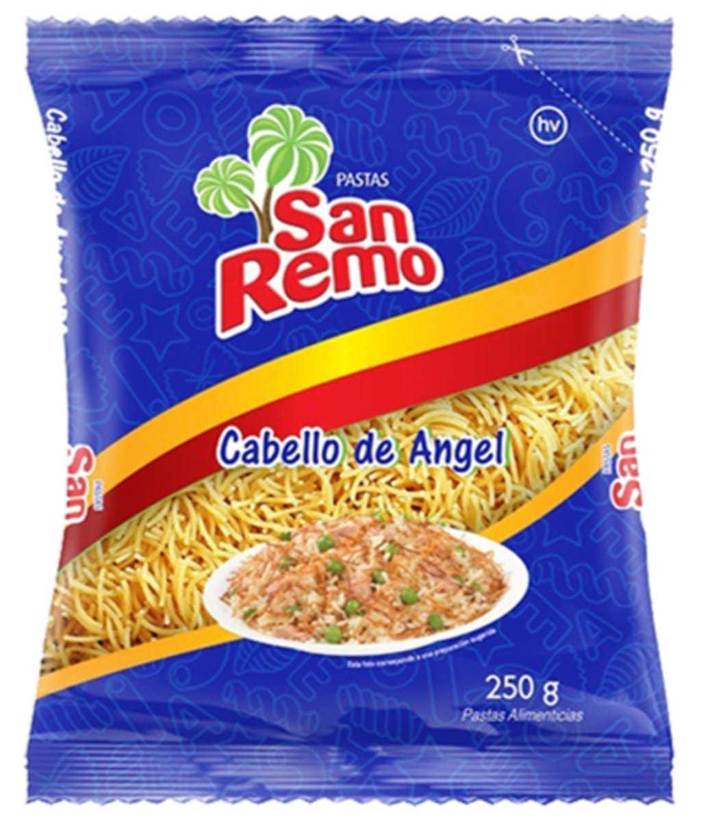 PASTA SAN REMO CABELLO DE ANGEL 200 GRS x 24