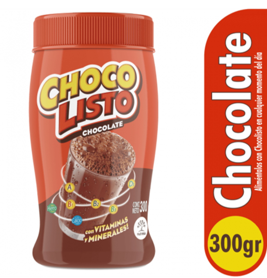 CHOCOLISTO TARRO 300 GRAMOS