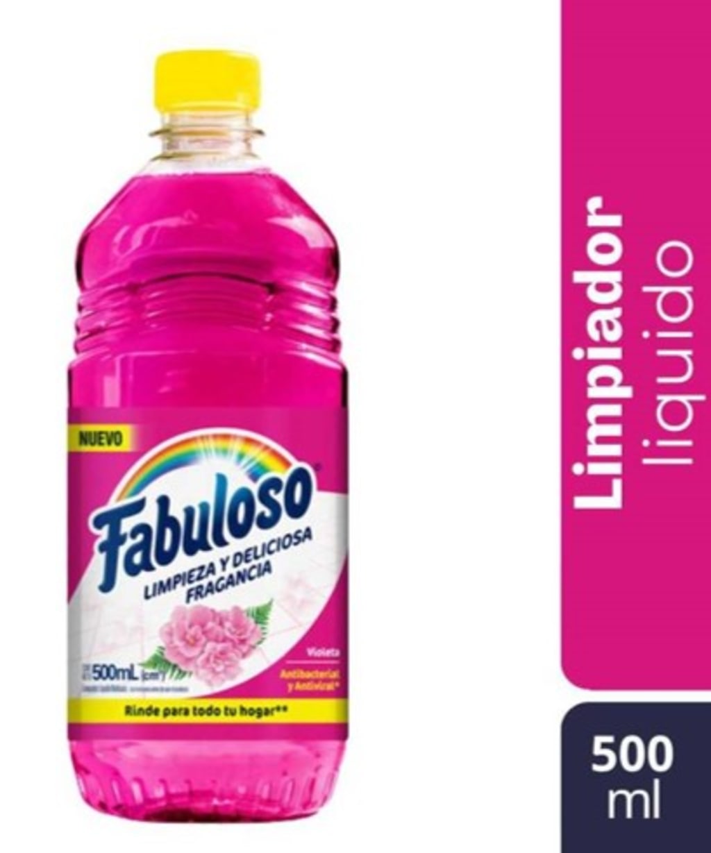 LIMPIADOR FABULOSO VIOLETA FRASCO 500 CC x 24