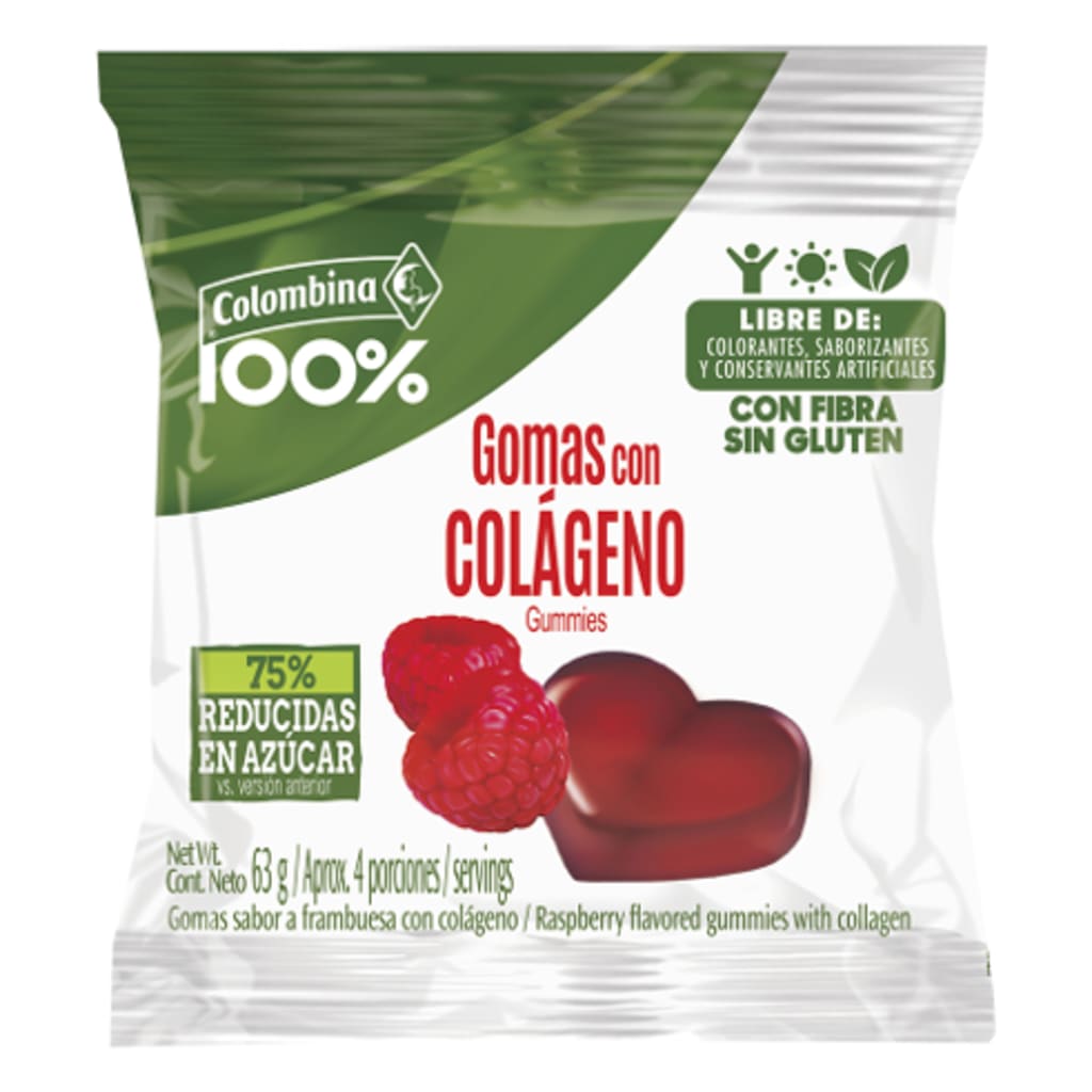 GOMAS GRISSLY 100% COLAGENO 63 GRS