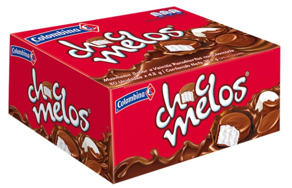 CHOCMELOS COLOMBINA 60 UNDS (276 GRS) x 12 DPL