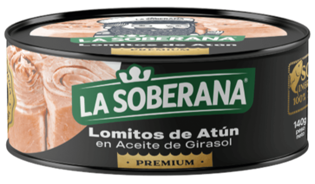 ATUN SOBERANA LOMITOS PREMIUM ETQ NEGRA 140 GRS x 48