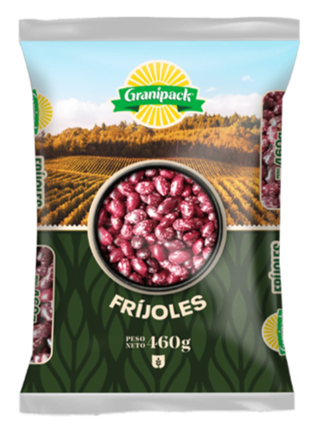 FRIJOL CARGAMANTO ROJO NACIONAL GRANIPACK 460 GRS x 25