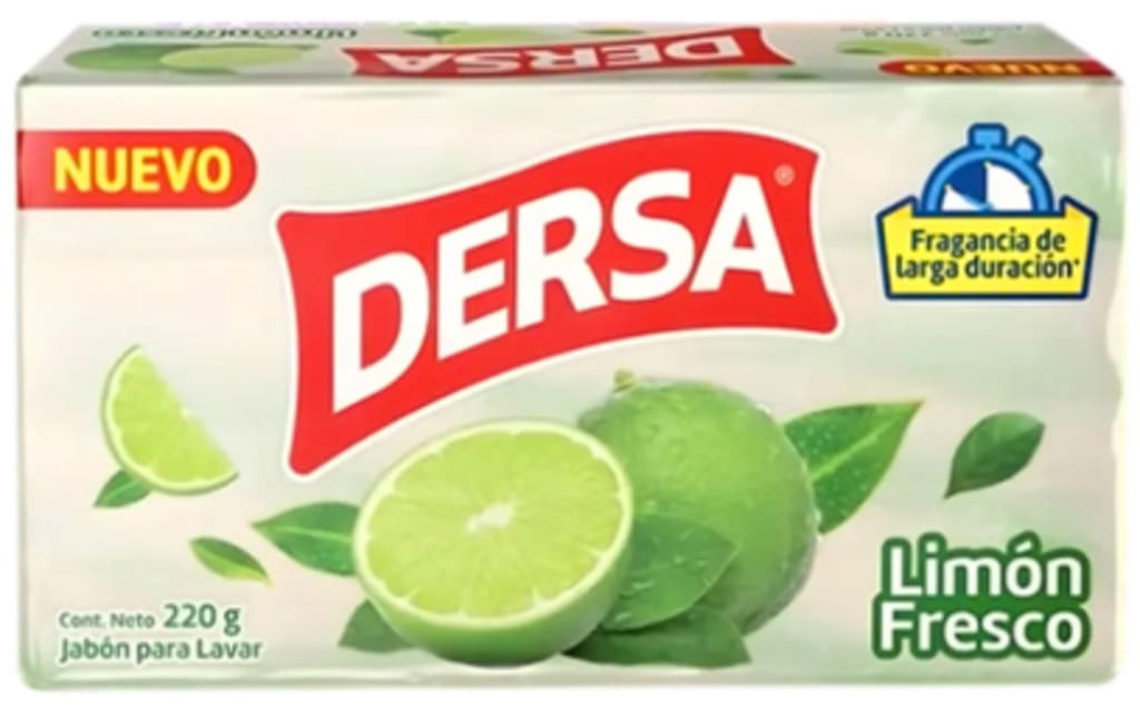 JABON DERSA VETAS LIMON FRESCO 220 GRS