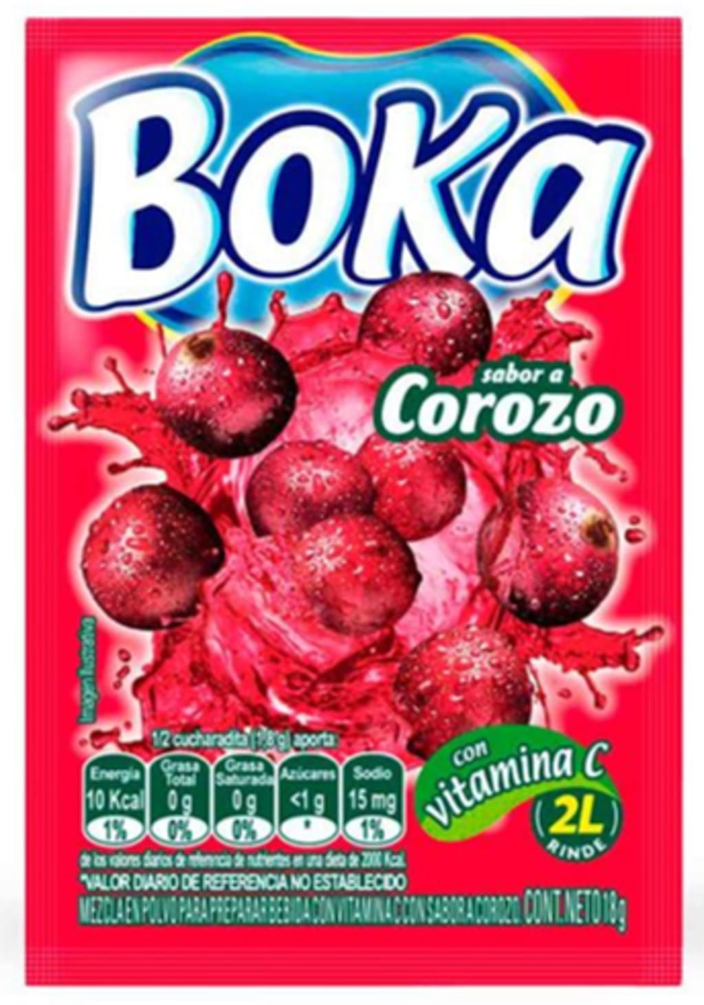 REFRESCO BOKA 2 LTS COROZO 10 SOBRES