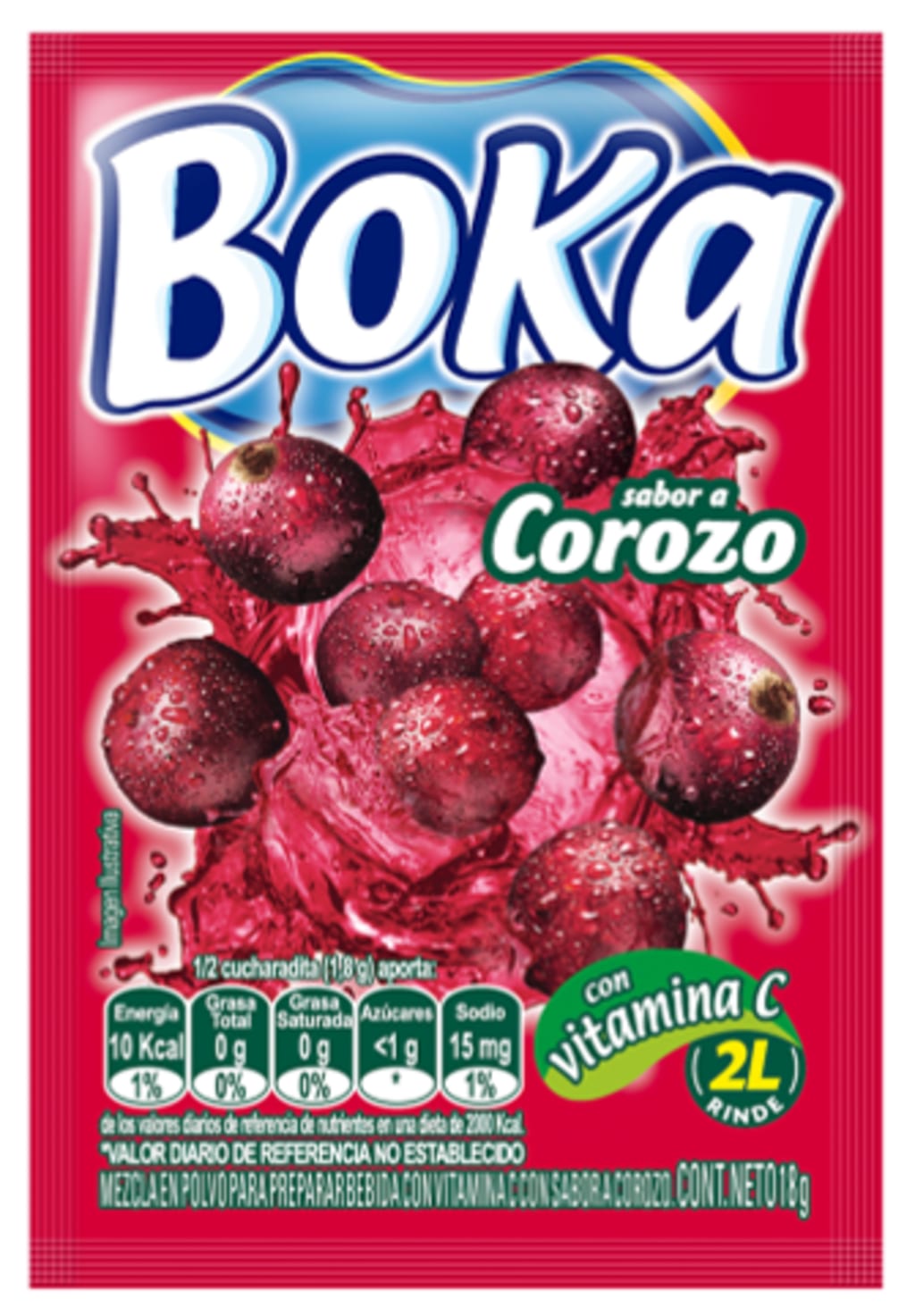 REFRESCO BOKA 2 LTS COROZO 12 SOBRES