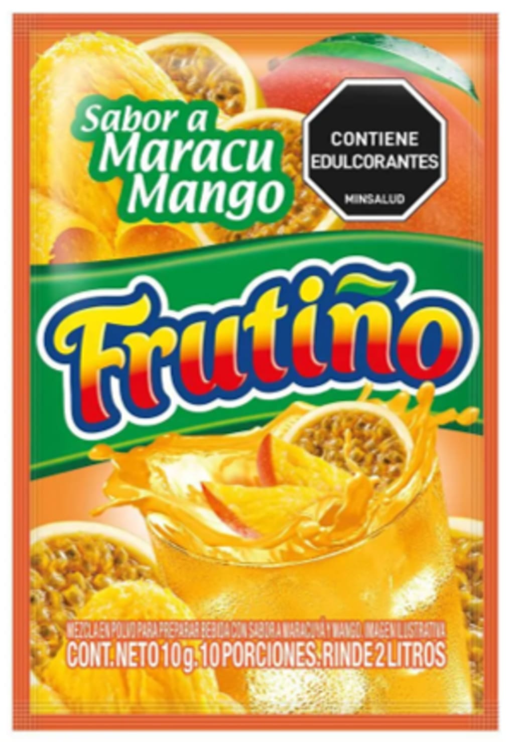 REFRESCO FRUTIÑO 2 LITROS MARACUMANGO 20 SOBRES
