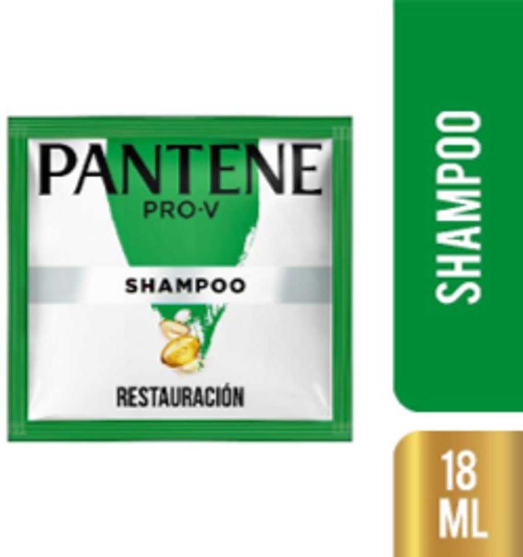 CHAMPU PANTENE RESTAURACION 18 ML x 12  SOBRES x 25