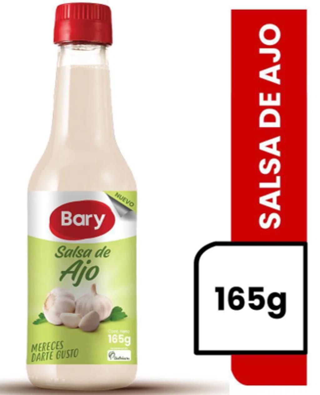 SALSA DE AJO BARY FRASCO 165 GRS