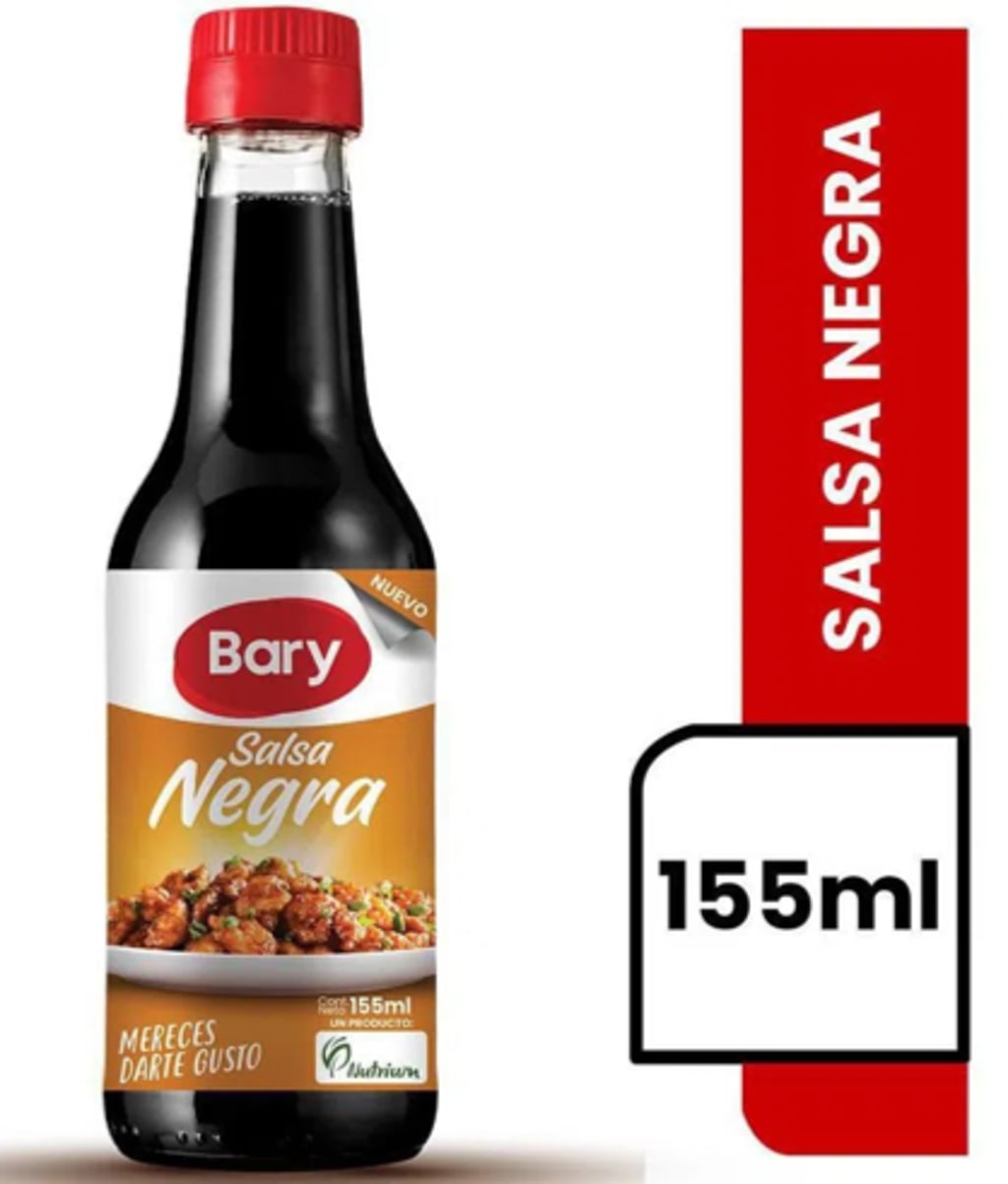 SALSA NEGRA BARY FRASCO 155 ML x 24