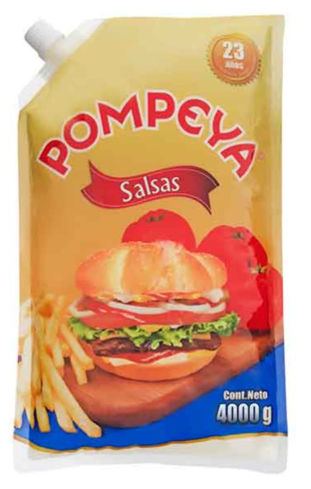 MAYONESA POMPEYA BOLSA 4000 GRS