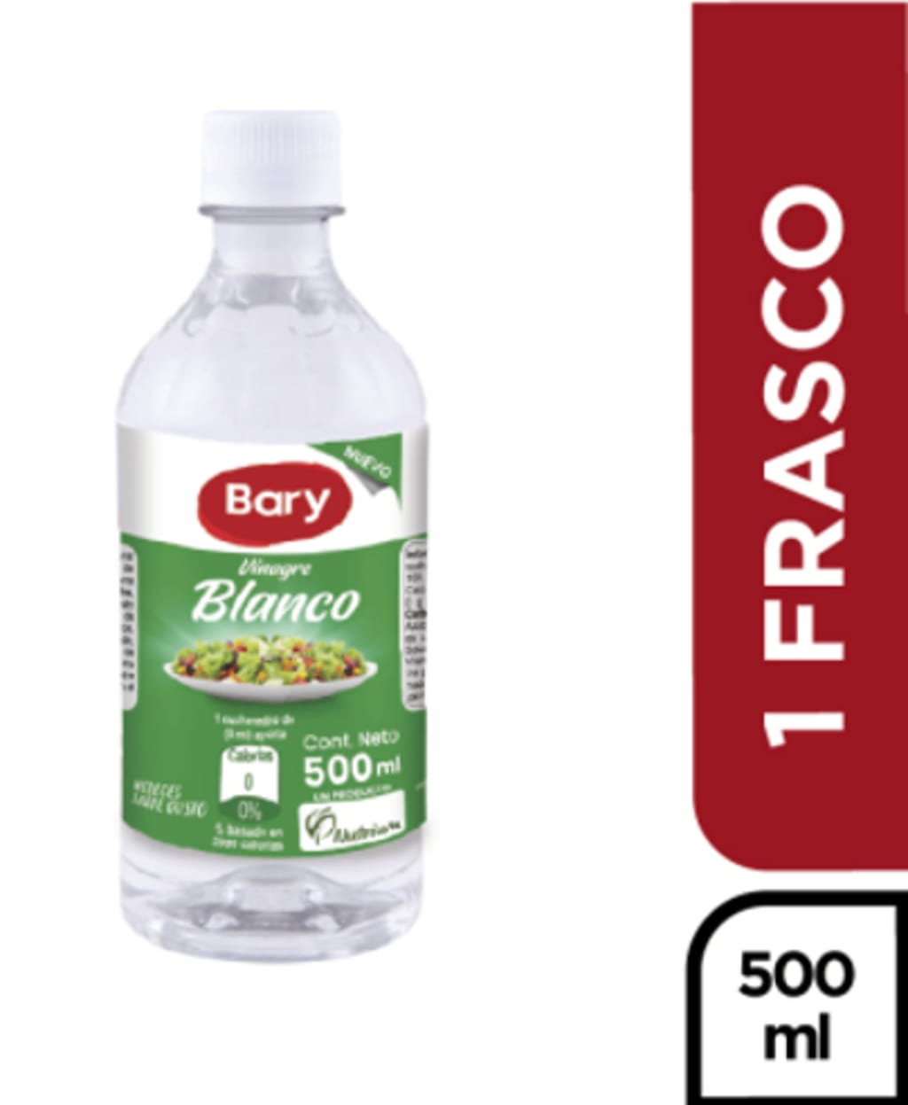 VINAGRE BLANCO BARY BOTELLA PET 500 ML
