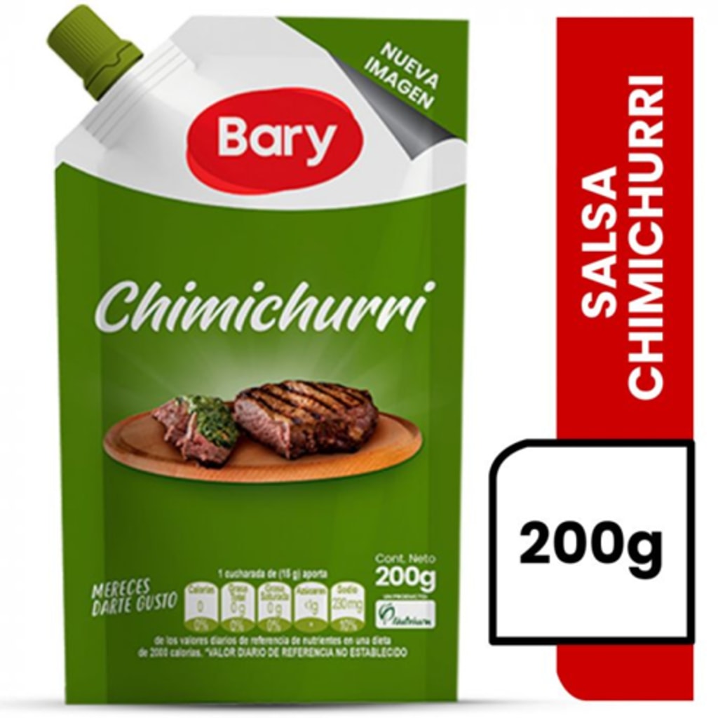 CHIMICHURRI BARY DOYPACK CON VALVULA 200 GRS x 24