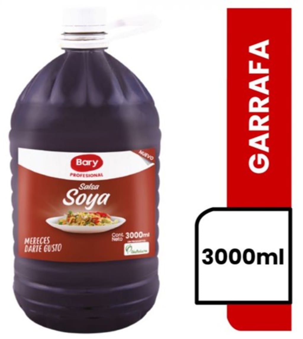 SALSA DE SOYA BARY GARRAFA 3000 ML