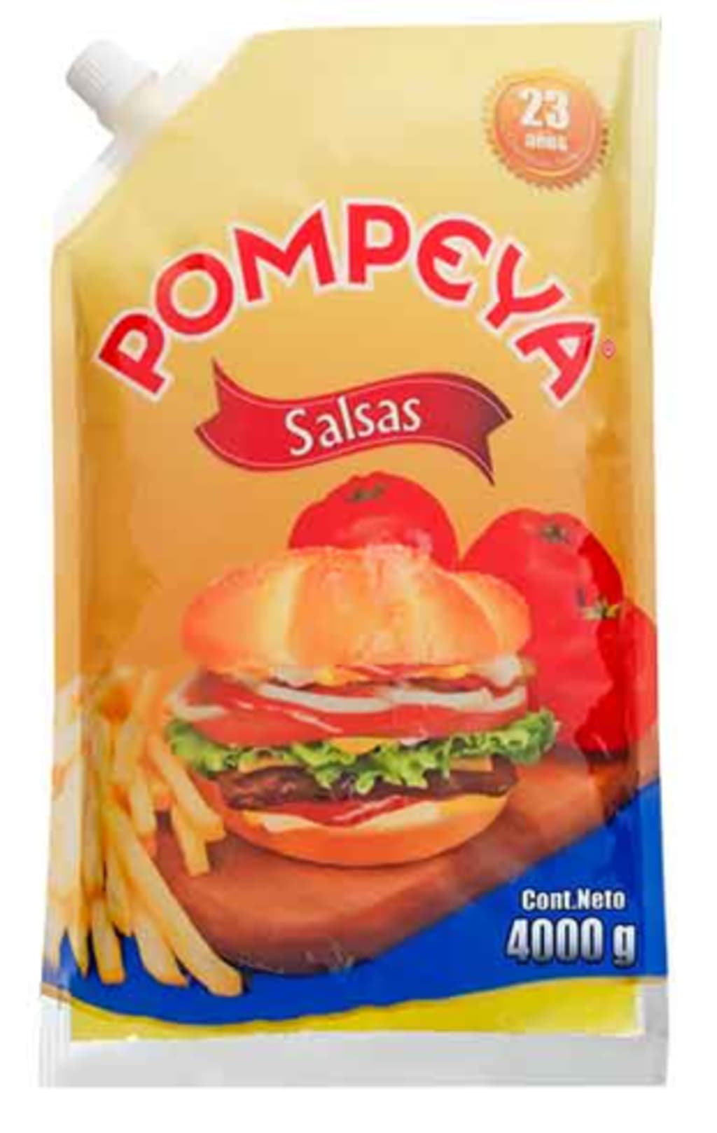 GEL DE PIÑA POMPEYA BOLSA 4000 GRS