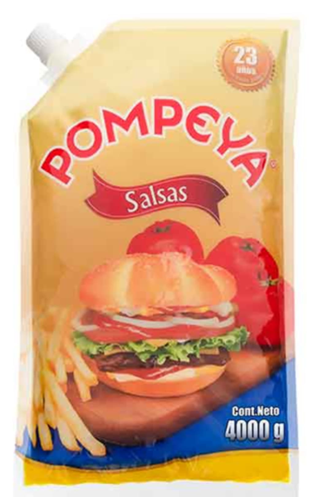 MOSTAZA POMPEYA BOLSA 4000 GRS