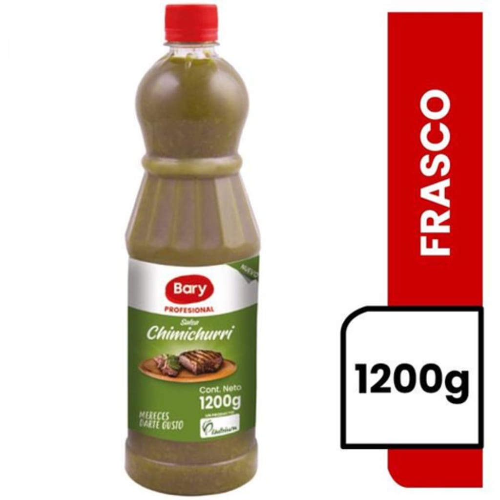 CHIMICHURRI BARY BOTELLA LITRON 1050 GRS x 12