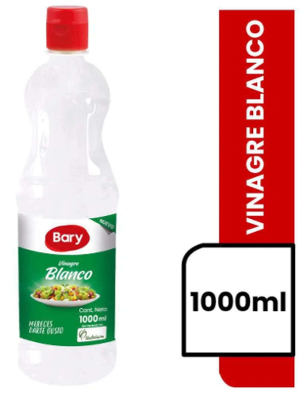 VINAGRE BLANCO BARY BOTELLA PET 1000 ML x 12