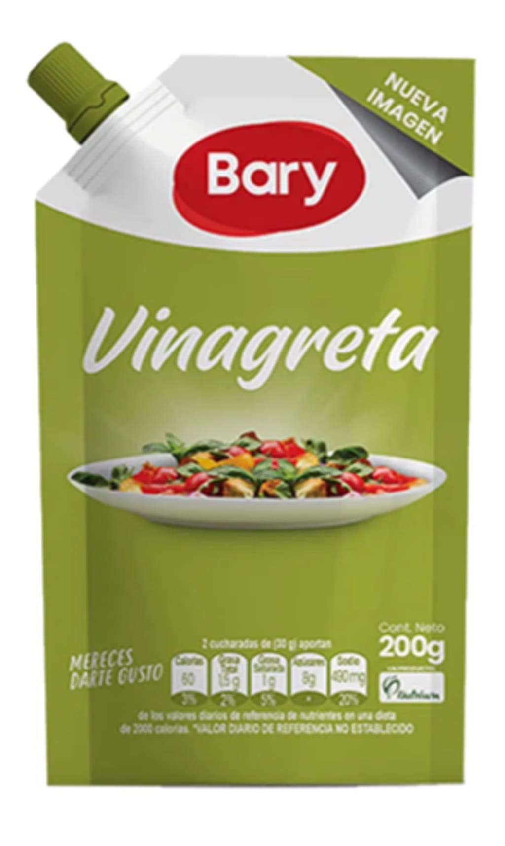 VINAGRETA BARY DOYPACK CON VALVULA 200 GRS x 24