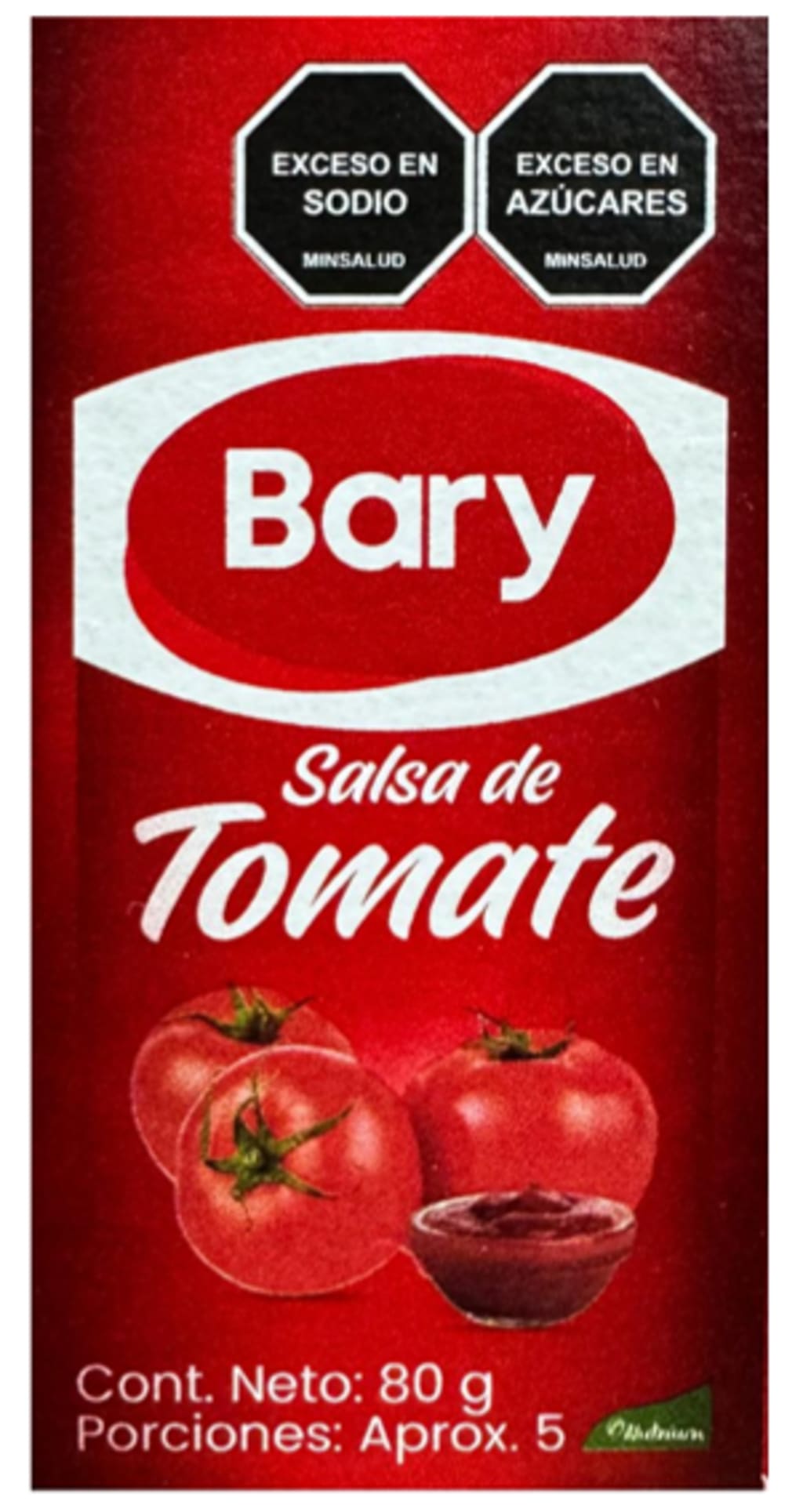 SALSA TOMATE BARY 80 GRS x 12 SOBRES