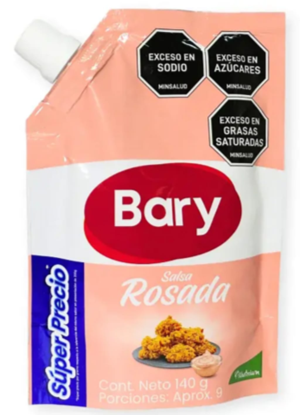 SALSA ROSADA BARY DOYPACK CON VALVULA 140 GRS x 26