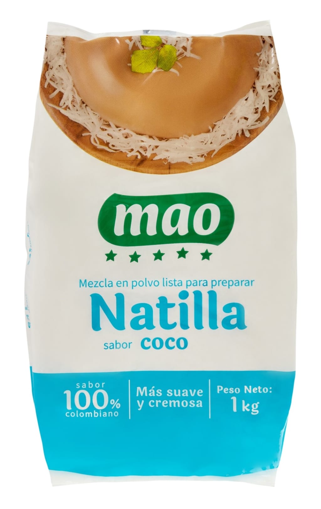 NATILLA MAO COCO BOLSA 1000 GRS x 25