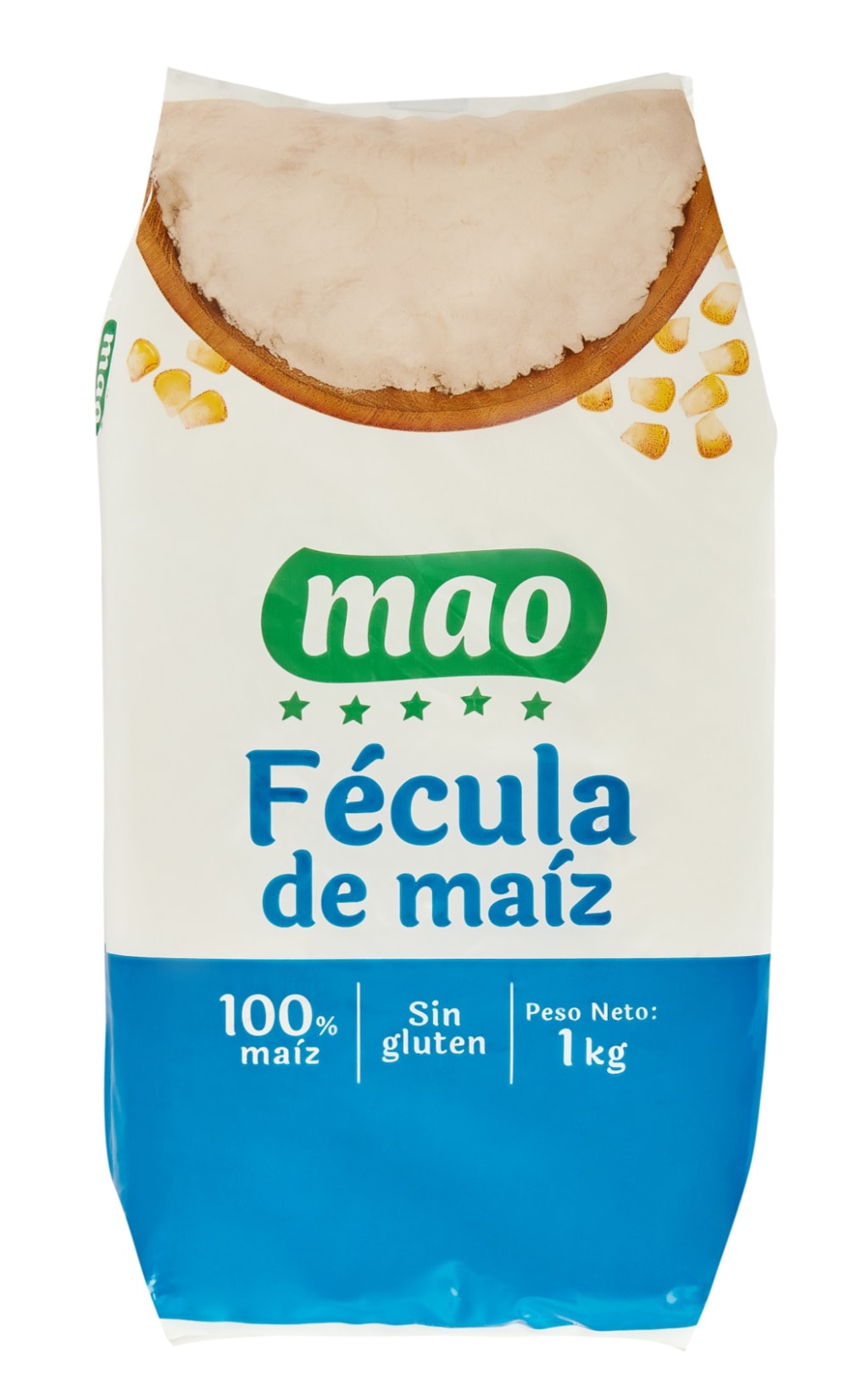 FECULA DE MAIZ MAO BOLSA 1000 GRS x 25 BOLSAS