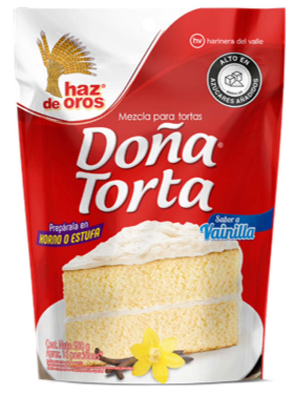 DOÑA TORTA VAINILLA 500 GRS x 12