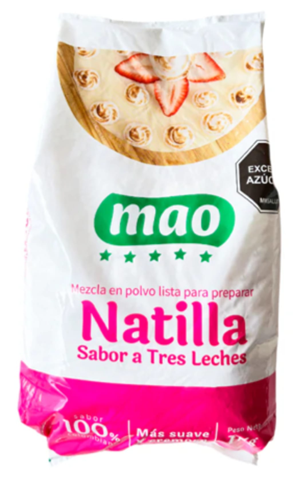 NATILLA MAO TRES LECHES BOLSA 1000 GRS x 25