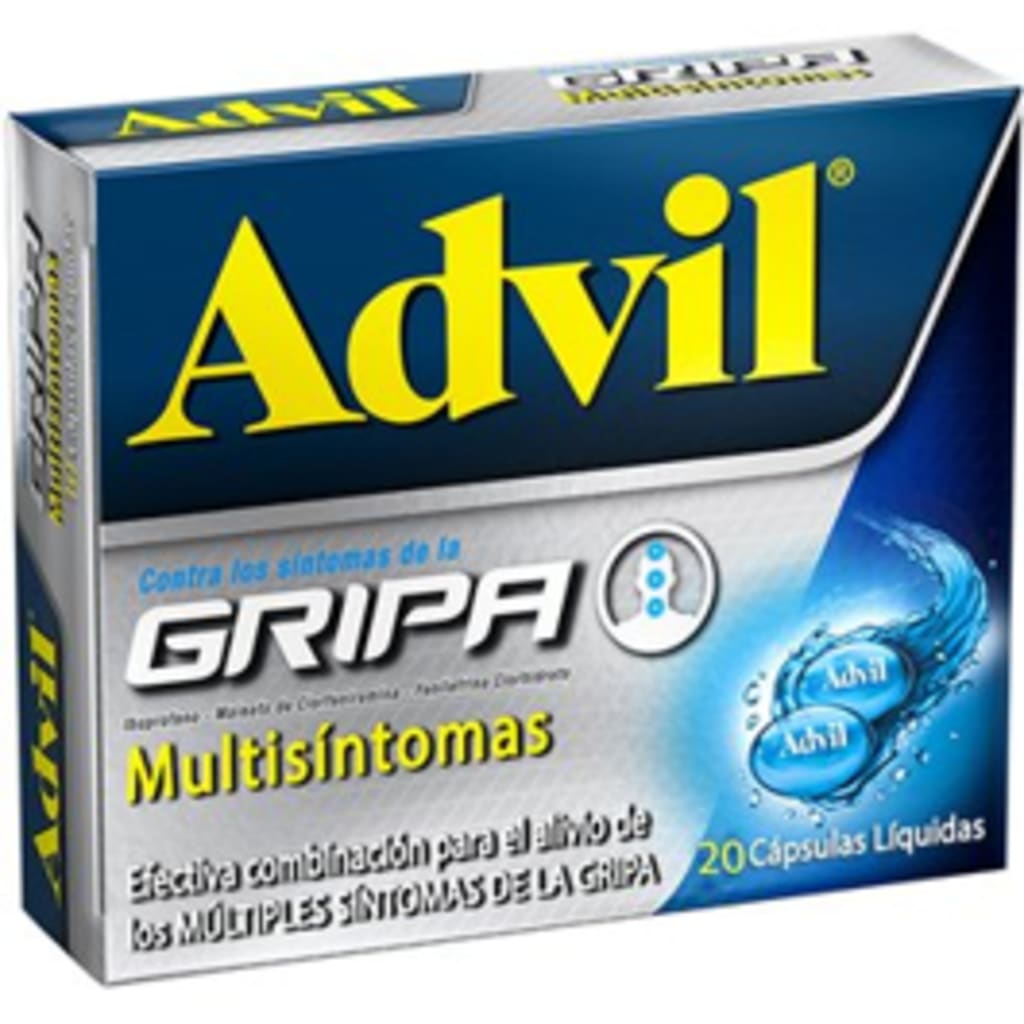 ADVIL GRIPA MULTISINTOMAS x 20 CAPSULAS (PLEGADIZA)