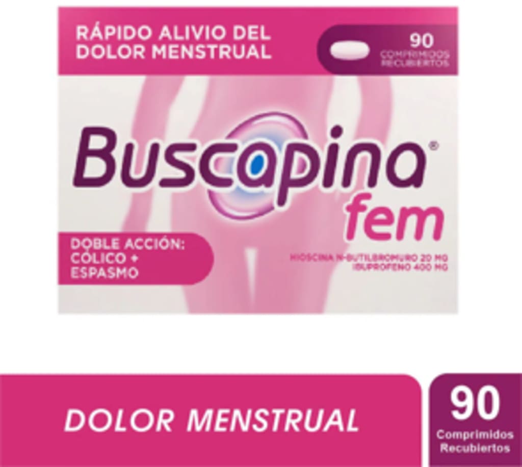 BUSCAPINA FEM x 90 CAPSULAS (PLEGADIZA)