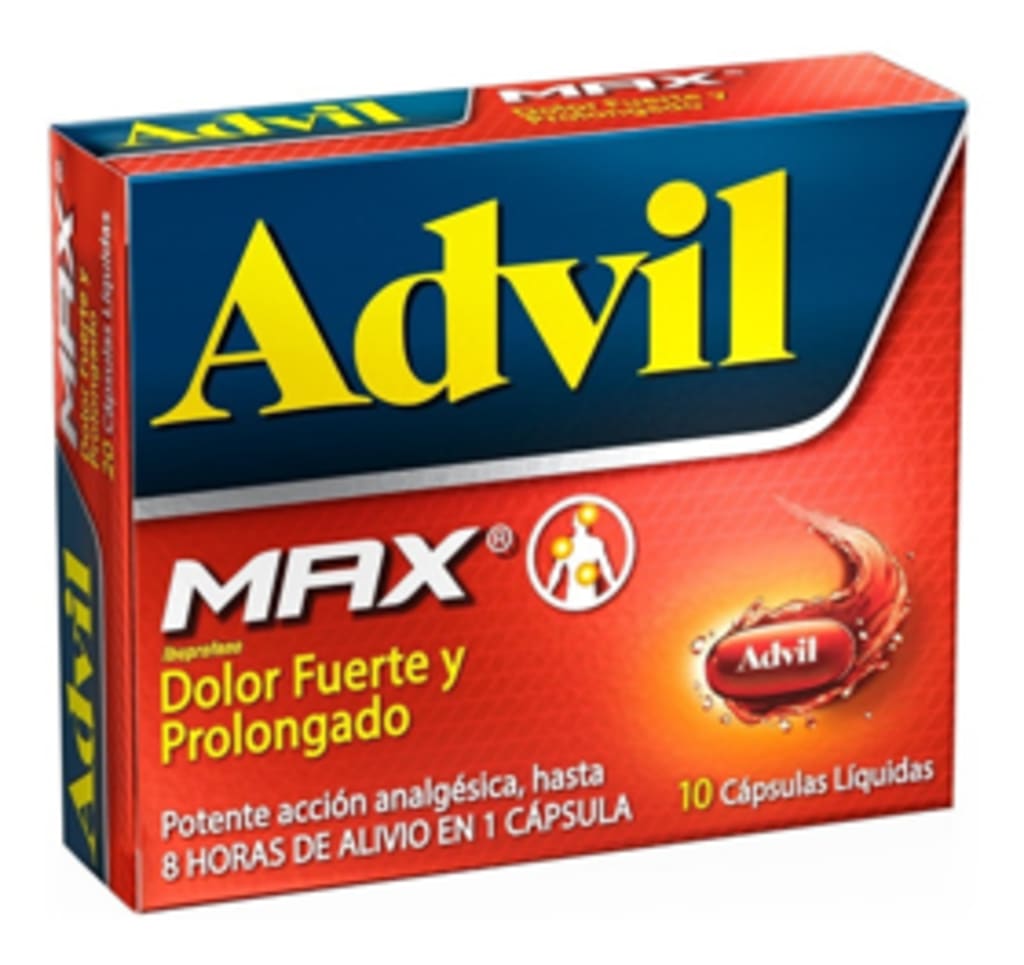ADVIL MAX x 10 CAPSULAS (PLEGADIZA)