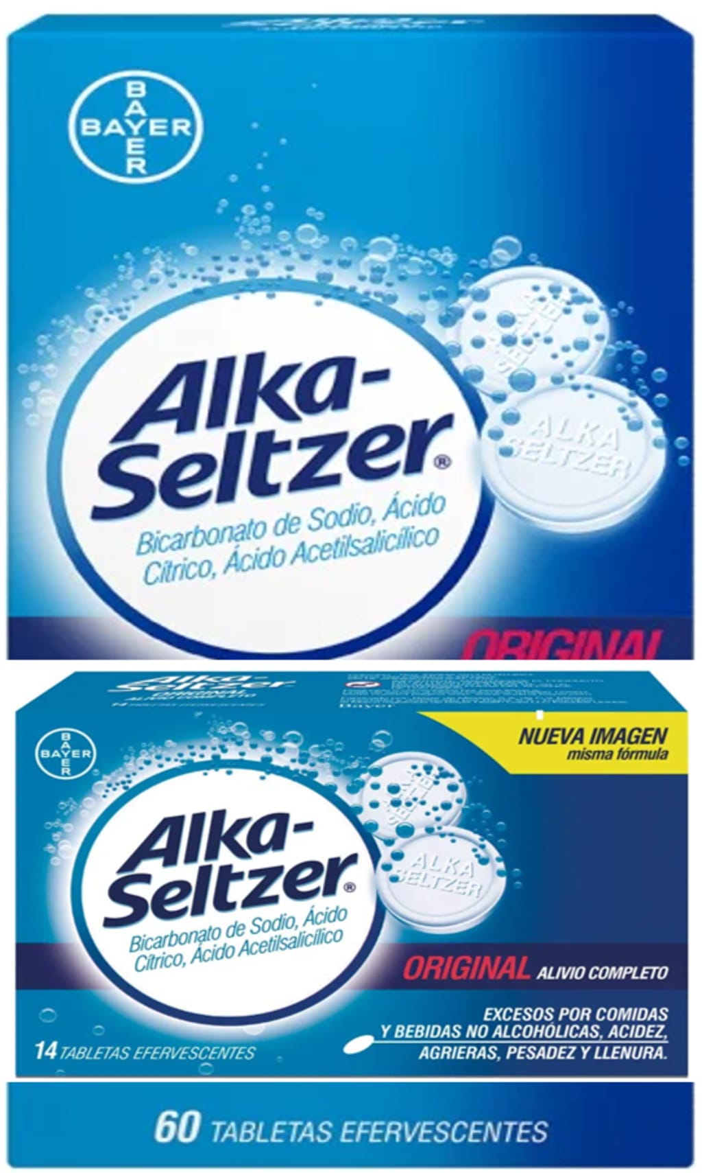 ALKASELTZER 74 TABLETAS (60+14) PRECIO ESPECIAL