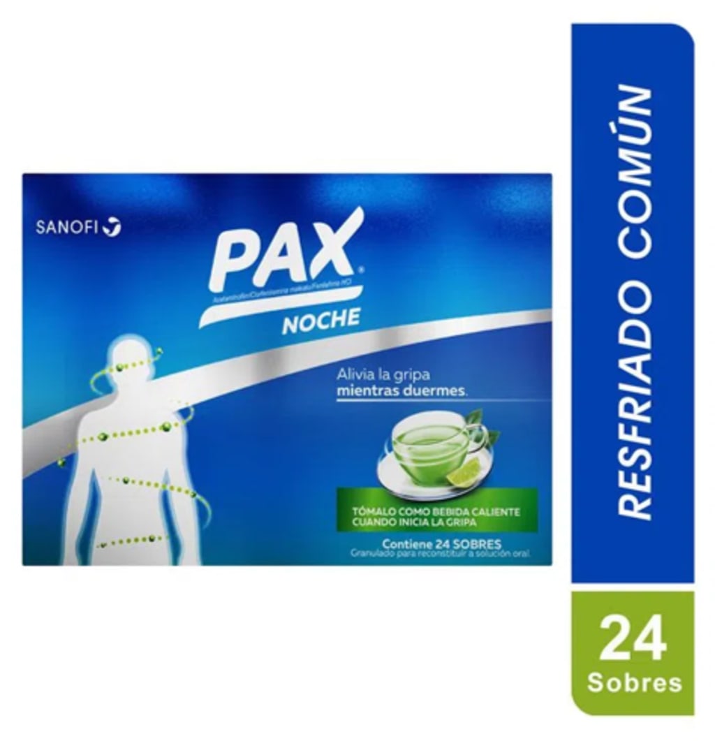 PAX CALIENTE NOCHE LIMON x 24 SOBRES (PLEGADIZA)