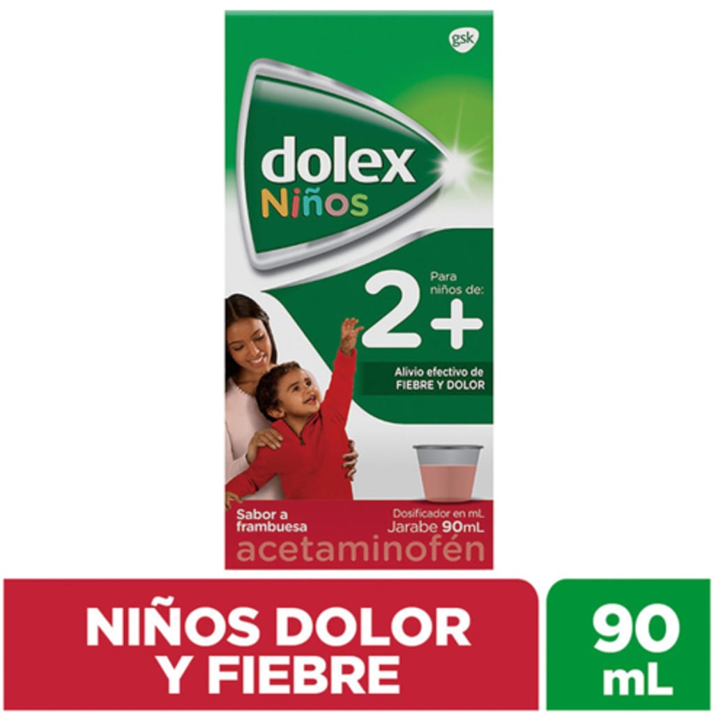 DOLEX NIÑOS 2+ JARABE FRASCO 90 ML
