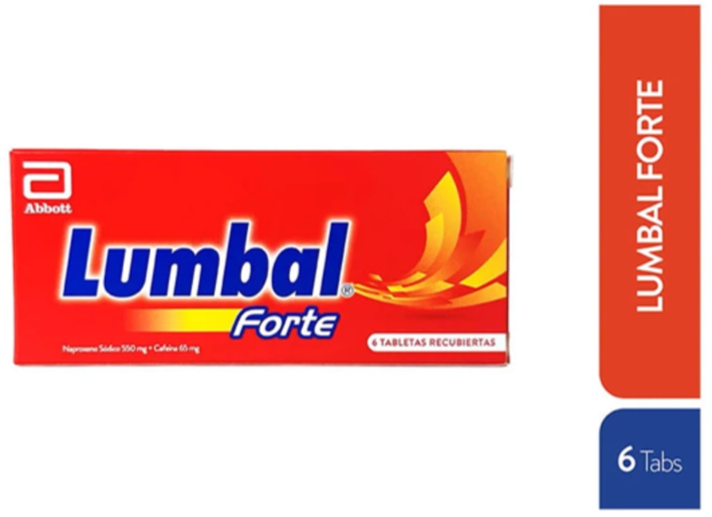 LUMBAL FORTE x 6 TABLETAS (PLEGADIZA)