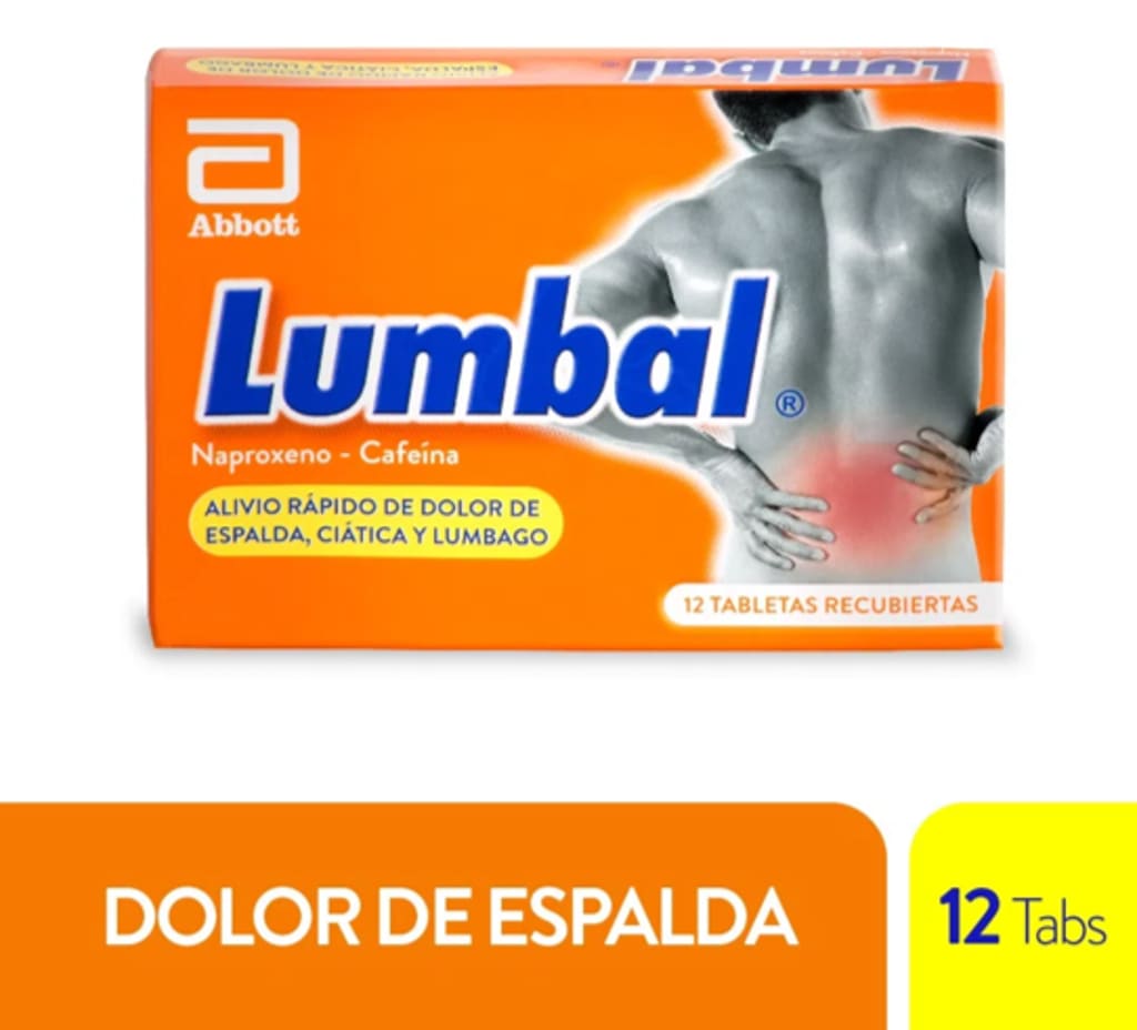 LUMBAL x 12 TABLETAS (BAG)