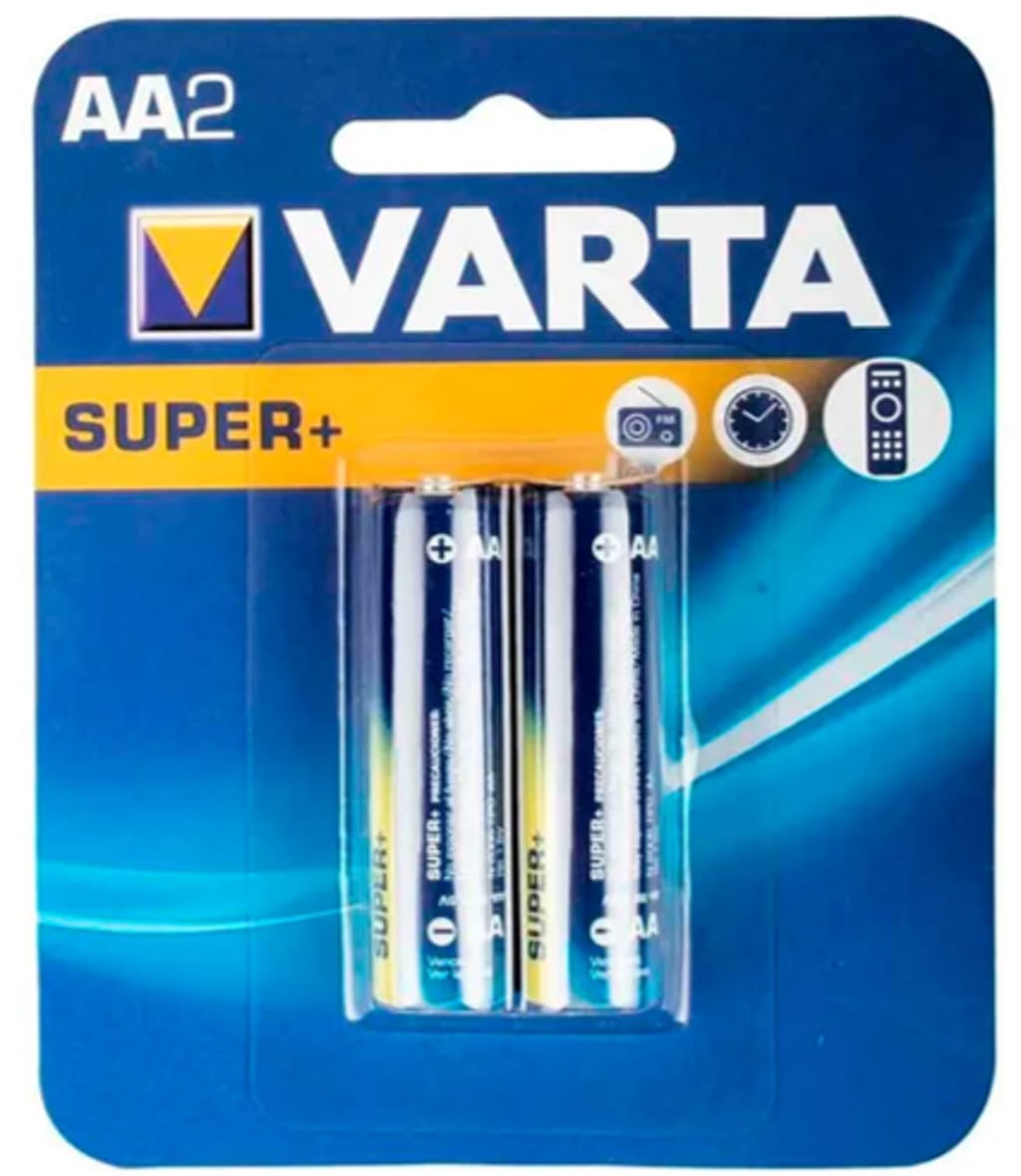 BATERIA VARTA CARBONO (AZUL) TARJETA AA x 120 TARJETAS